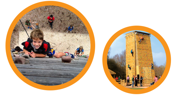 Climbing Tower at Forest of Dean Adevntures